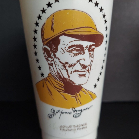 Amoco 7-11 MLB Baseball Player Collectible Slurpee Cups Hall Fame Musial Wagner - Picture 5 of 9
